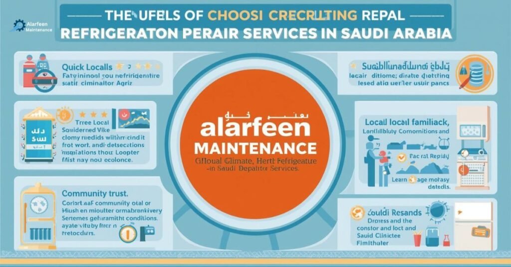 8 Powerful Benefits of Choosing Local Refrigerator Repair Services in Saudi Arabia