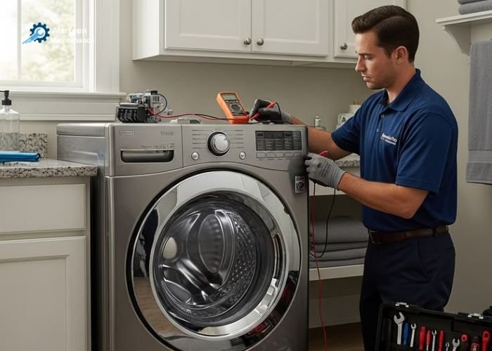 Dryer machine repair service by expert technician in Riyadh